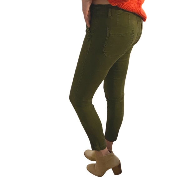 J. CREW Olive Green Skinny Stretch Cargo Pant - Picture 2 of 8